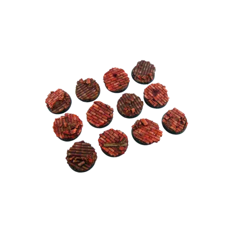 Cover: 5900232358434 | Old Factory Bases, Round 25mm (5) | deutsch | Micro Art Studio
