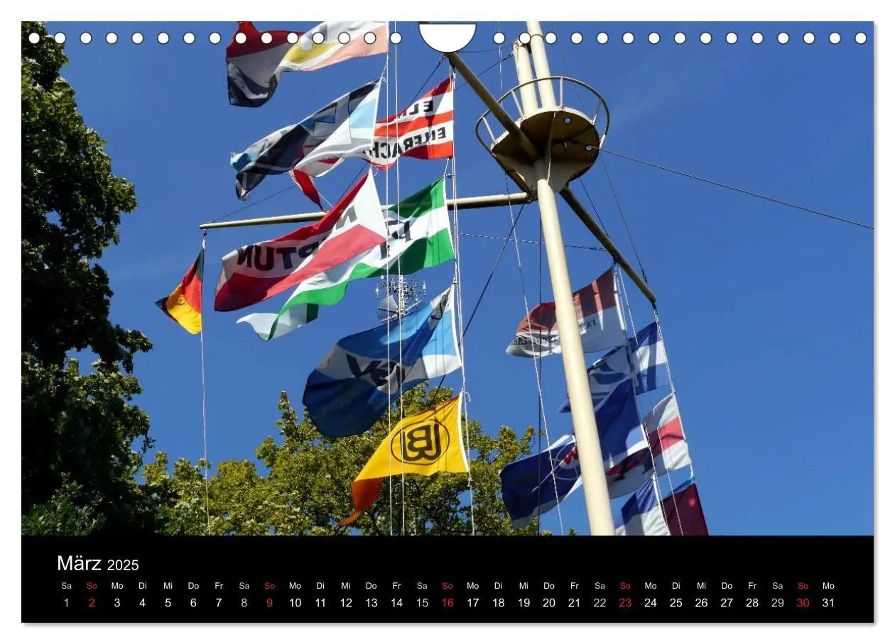 Bild: 9783435738434 | Binnenschiff Ahoi! (Wandkalender 2025 DIN A4 quer), CALVENDO...