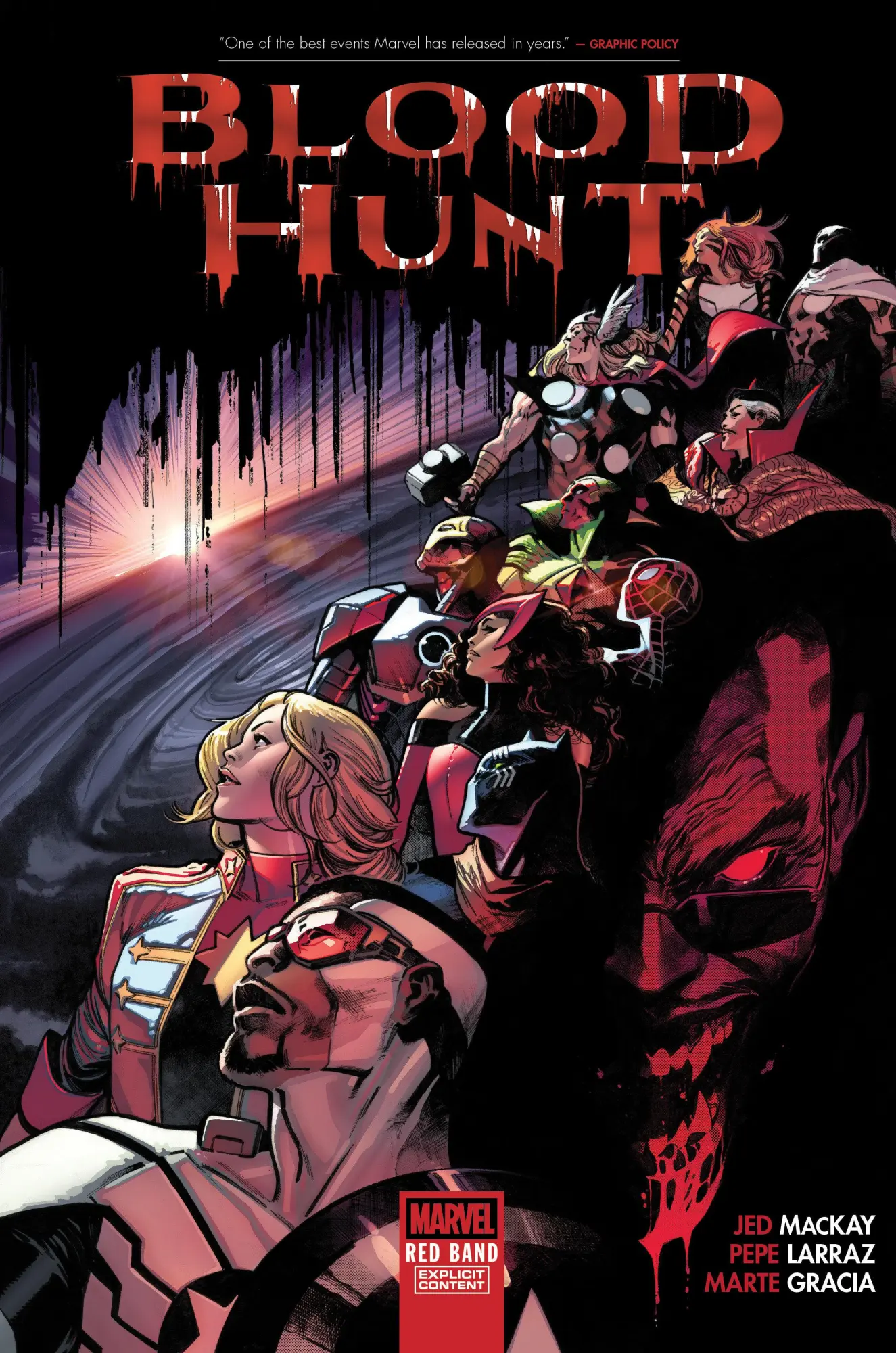 Cover: 9781302958534 | Blood Hunt: Red Band | Jed Mackay | Buch | Einband - fest (Hardcover)