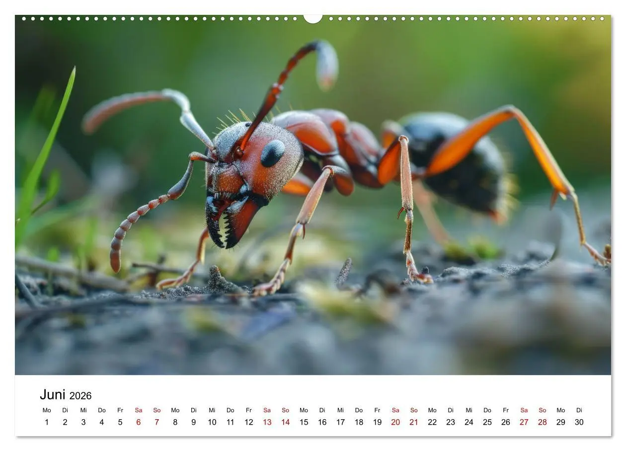 Bild: 9783457438534 | Insekten hautnah (hochwertiger Premium Wandkalender 2026 DIN A2...
