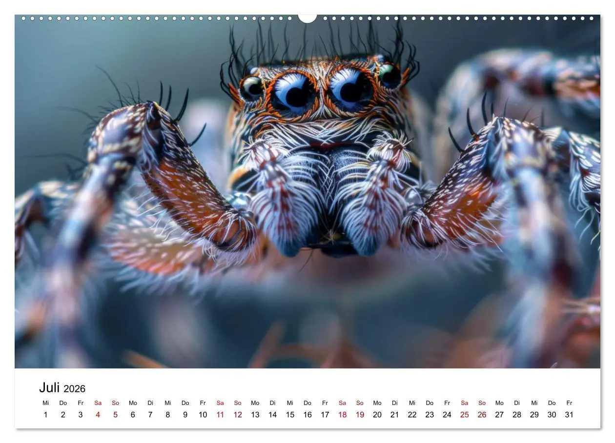 Bild: 9783457438534 | Insekten hautnah (hochwertiger Premium Wandkalender 2026 DIN A2...