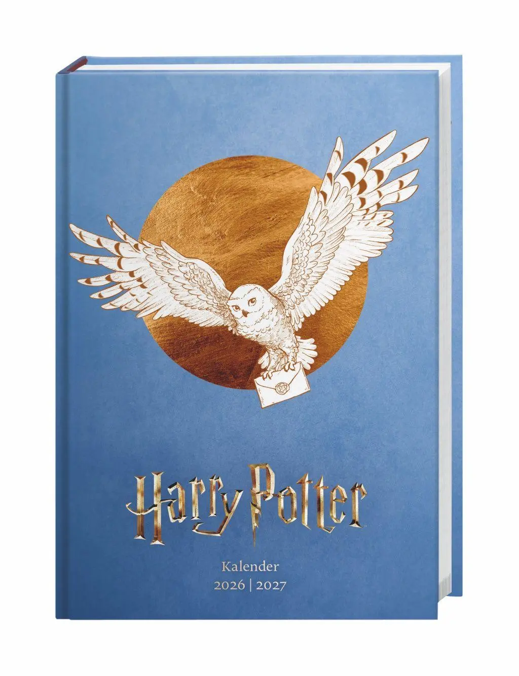 Cover: 9783756418534 | Harry Potter 17-Monats-Kalenderbuch A5 Hedwig 2027 - 17 Monate. Von...