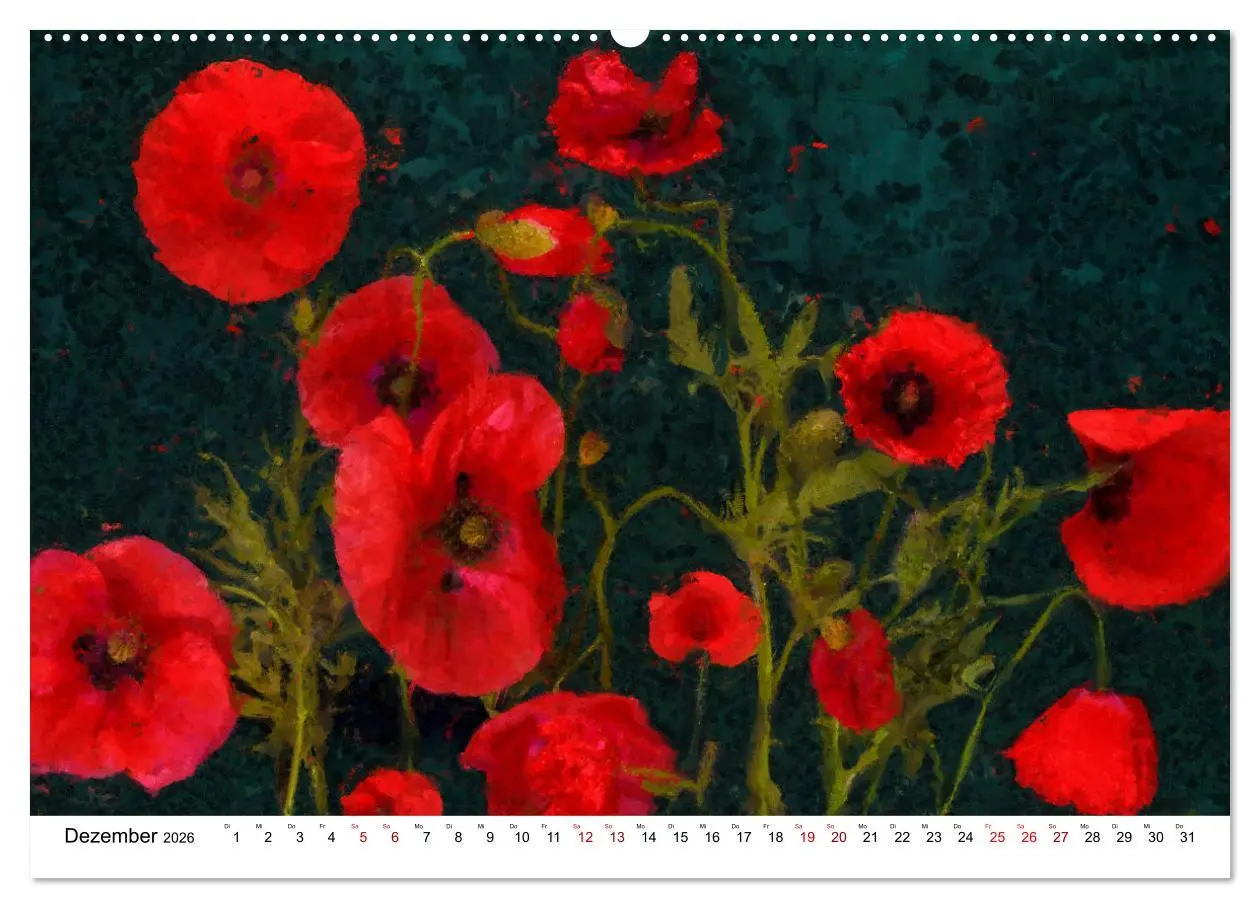 Bild: 9783457598634 | Bunte Mohnblumen - Impressionen der Mohnblüte in Acrylfarbe...