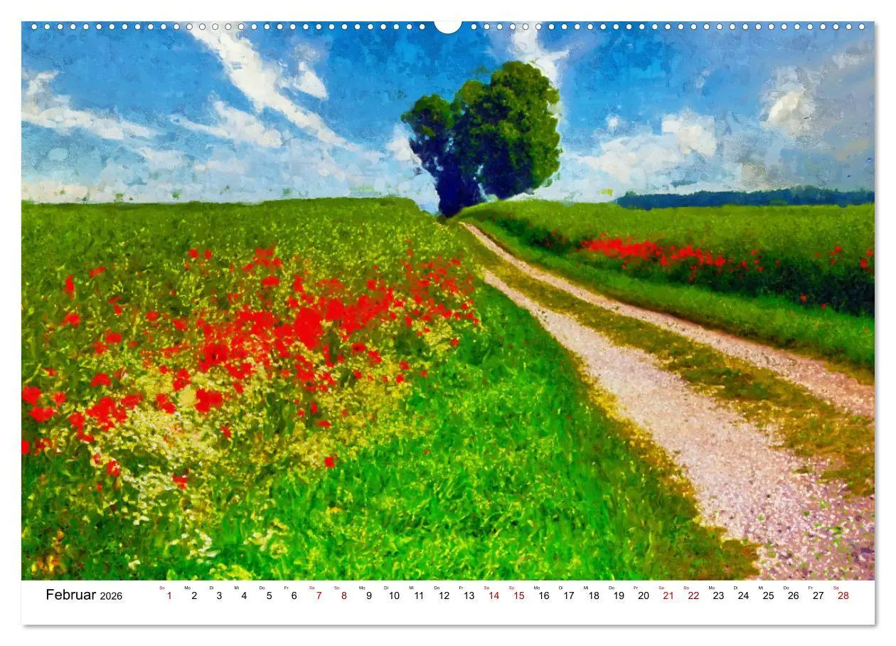 Bild: 9783457598634 | Bunte Mohnblumen - Impressionen der Mohnblüte in Acrylfarbe...