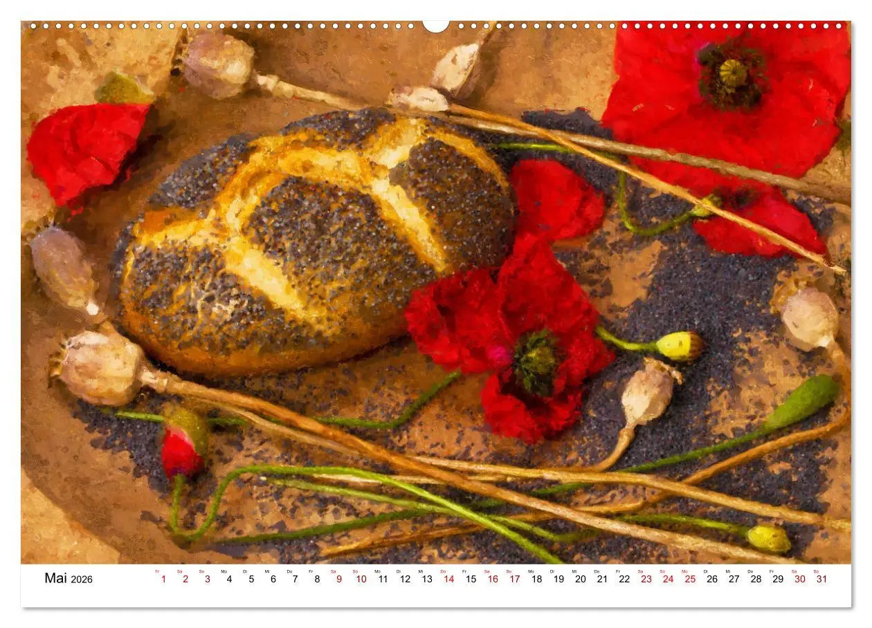 Bild: 9783457598634 | Bunte Mohnblumen - Impressionen der Mohnblüte in Acrylfarbe...