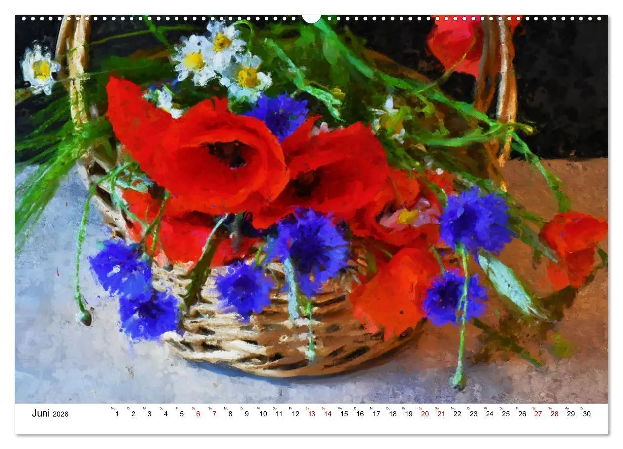 Bild: 9783457598634 | Bunte Mohnblumen - Impressionen der Mohnblüte in Acrylfarbe...