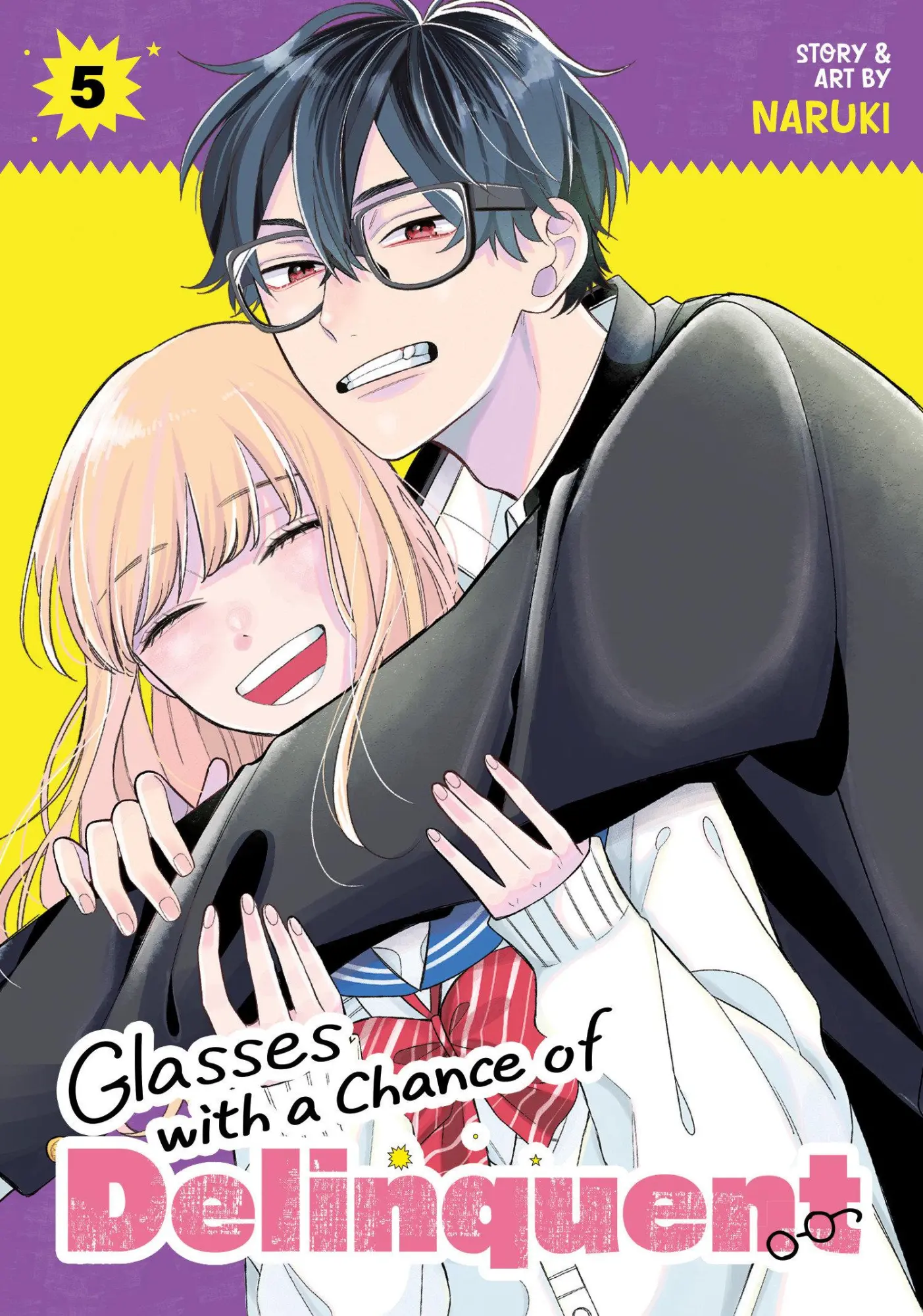 Cover: 9798891608634 | Glasses with a Chance of Delinquent Vol. 5 | Naruki | Taschenbuch