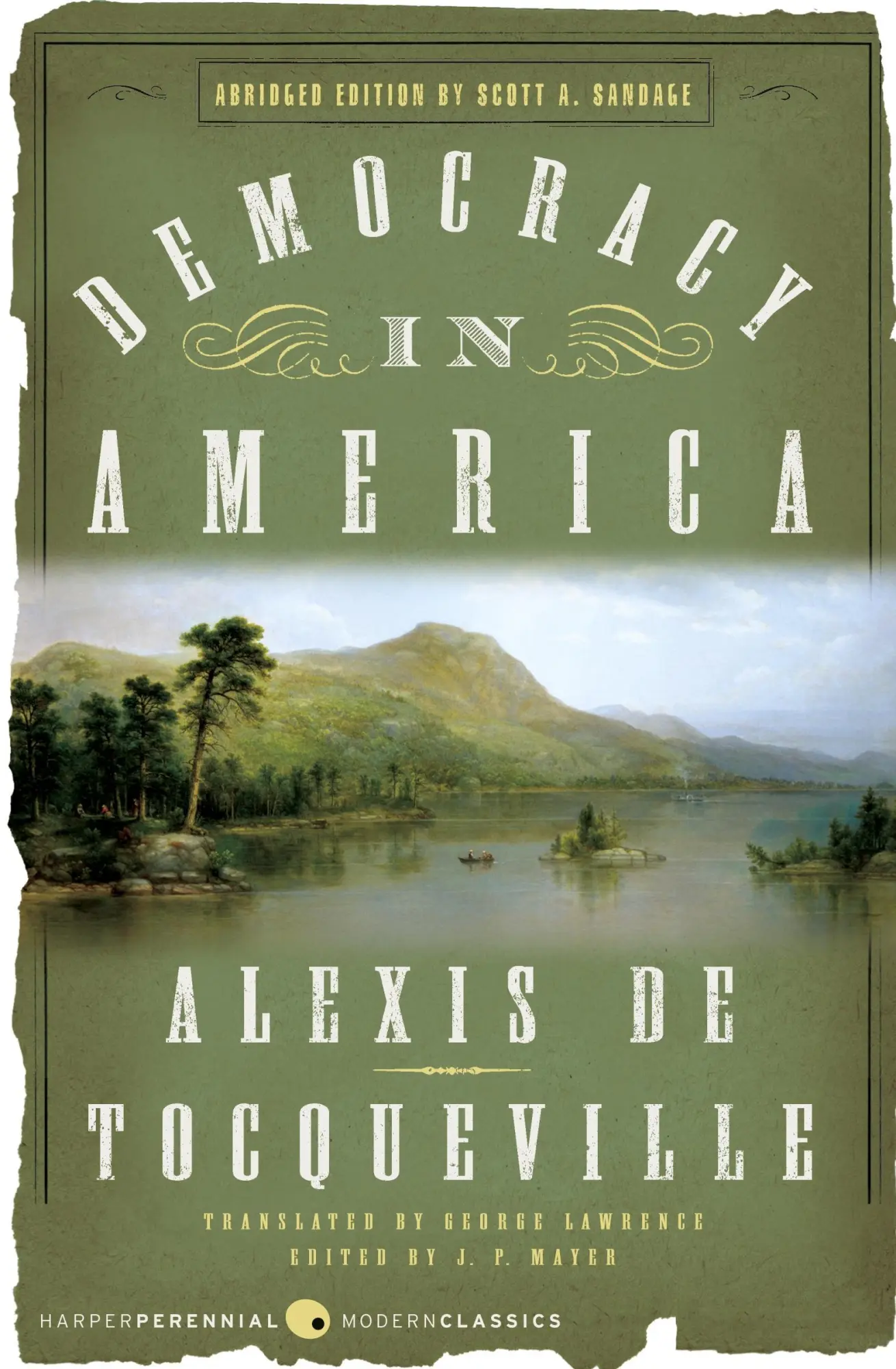Cover: 9780060008734 | Democracy in America | Abridged Edition | Alexis De Tocqueville | Buch