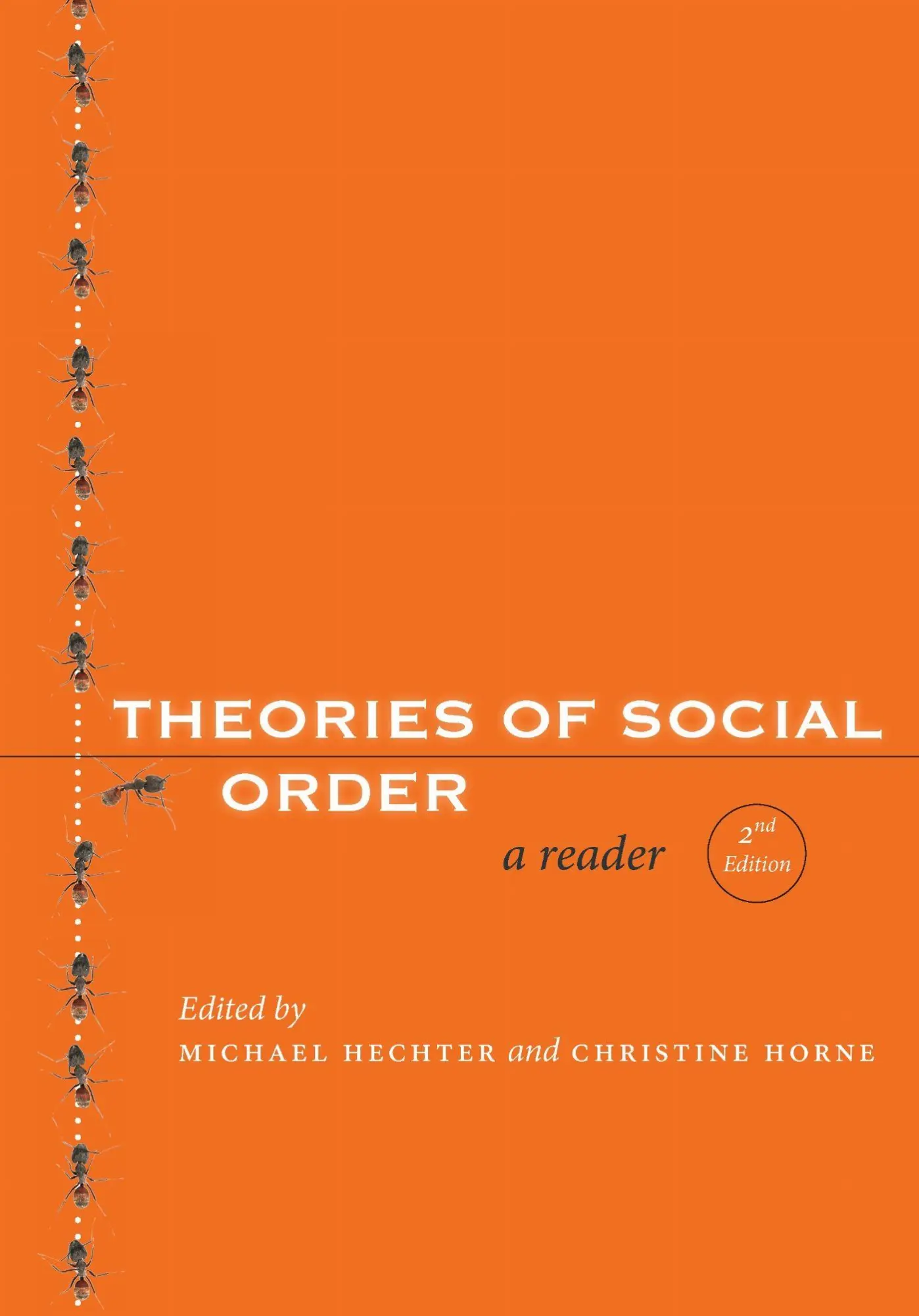 Cover: 9780804758734 | Theories of Social Order | A Reader | Michael Hechter (u. a.) | Buch