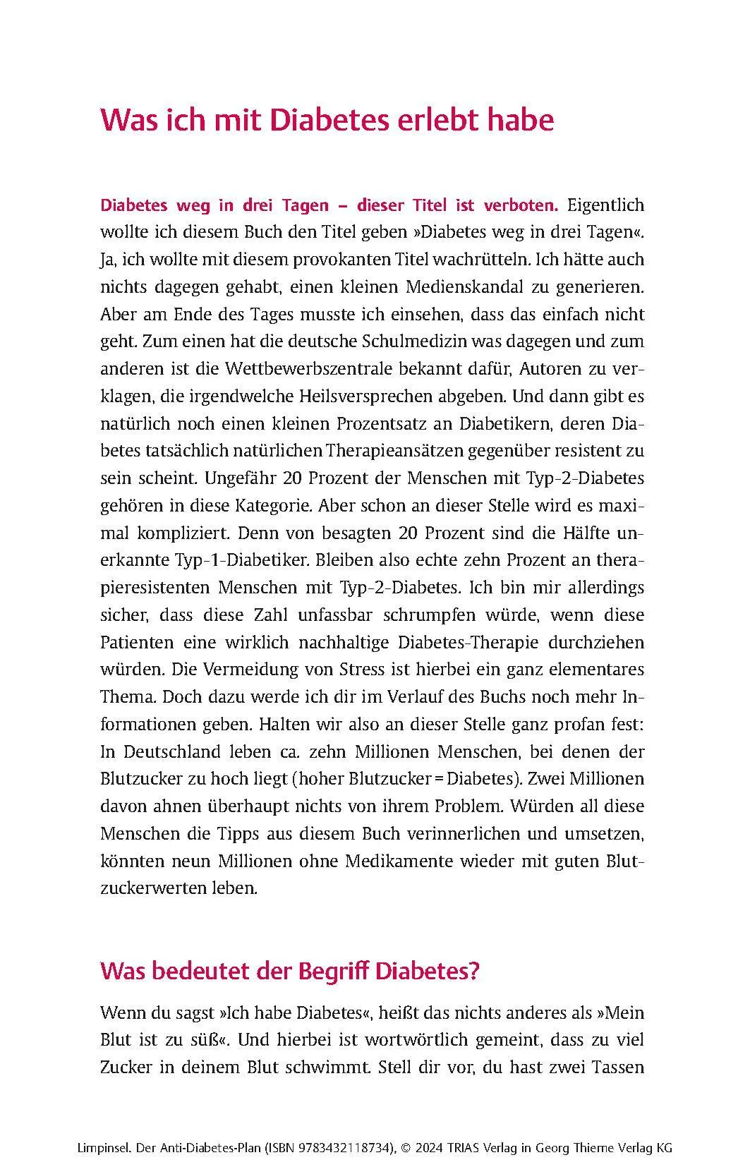 Bild: 9783432118734 | Der Anti-Diabetes-Plan | Rainer Limpinsel | Taschenbuch | 184 S.