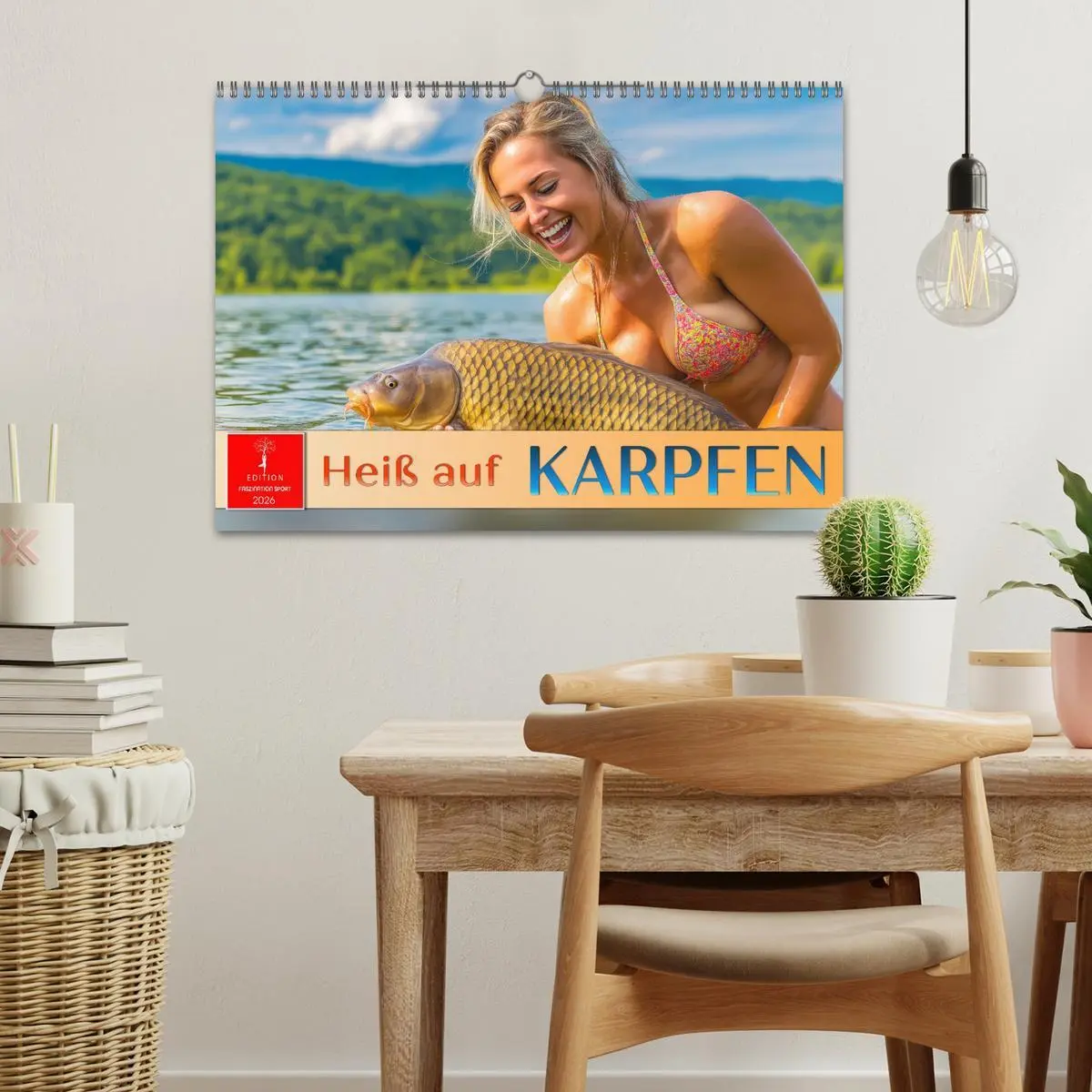 Bild: 9783516508734 | Heiß auf Karpfen (Wandkalender 2026 DIN A3 quer), CALVENDO...
