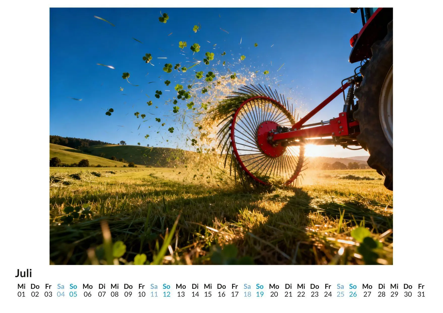 Bild: 9783695328734 | Traktoren &amp; Landmaschinen | Jakob Schmidt | Kalender | Deutsch | 2026