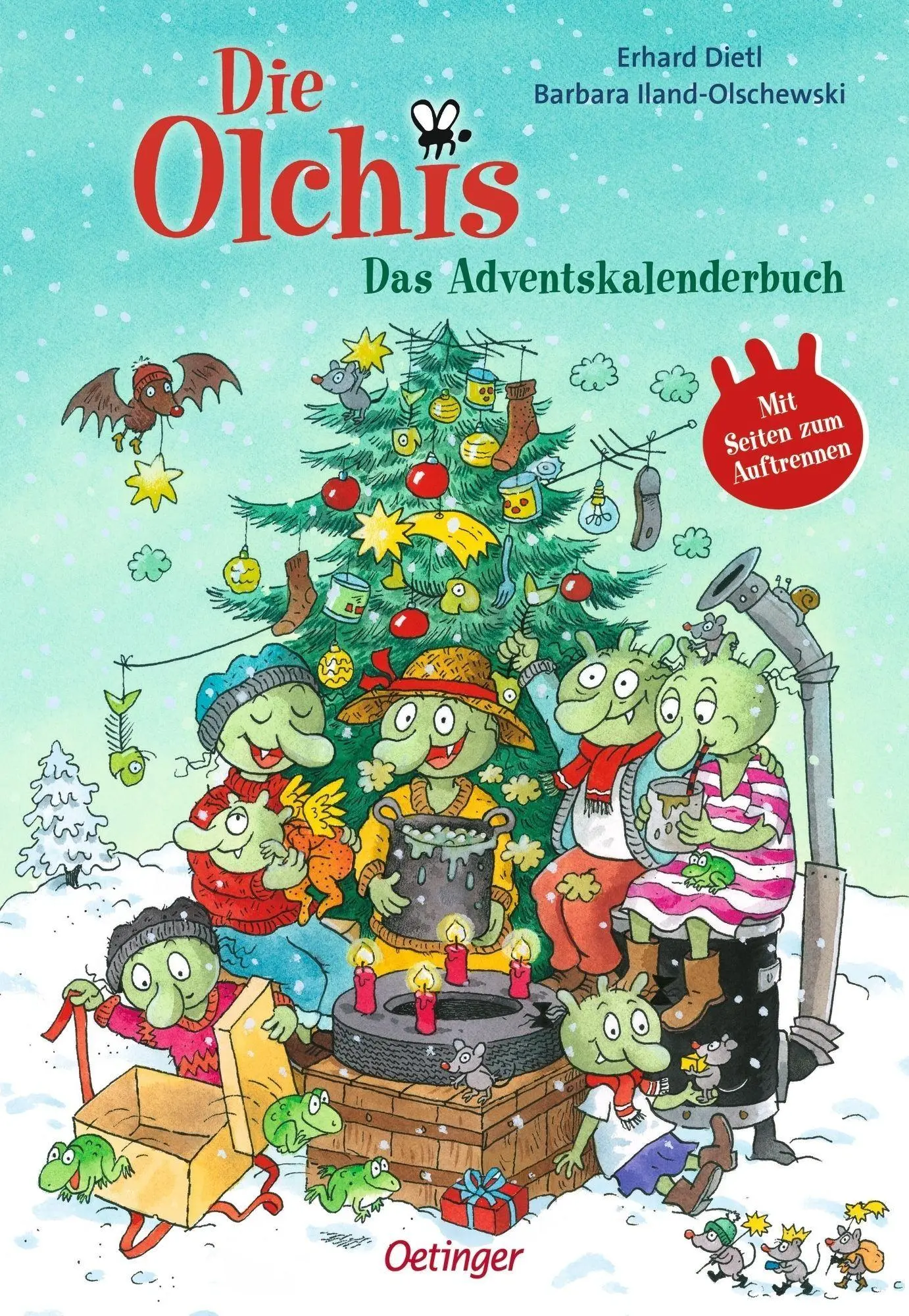 Cover: 9783751208734 | Die Olchis. Das Adventskalenderbuch | Erhard Dietl (u. a.) | Buch