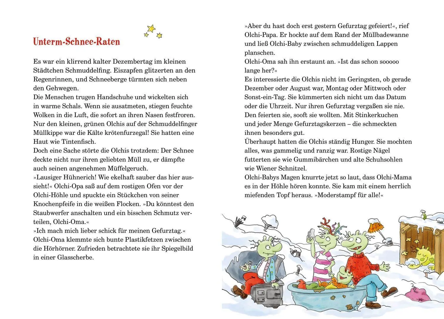 Bild: 9783751208734 | Die Olchis. Das Adventskalenderbuch | Erhard Dietl (u. a.) | Buch