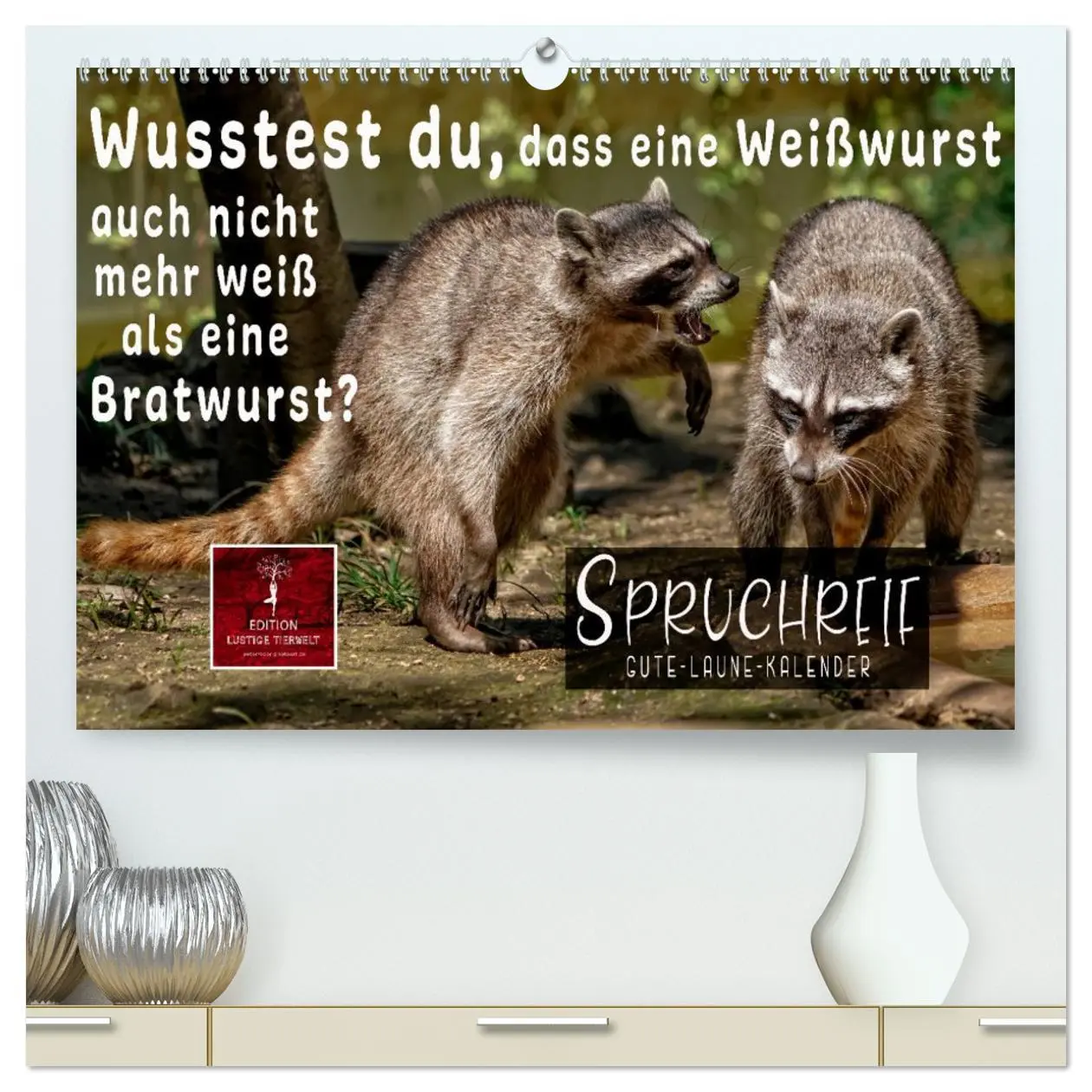 Cover: 9783457648834 | Spruchreif - Gute-Laune-Kalender (hochwertiger Premium Wandkalender...