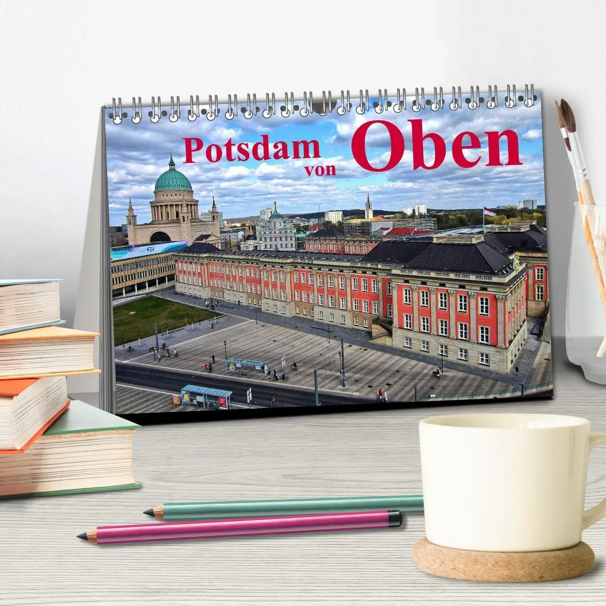 Bild: 9783457958834 | Potsdam von Oben (Tischkalender 2026 DIN A5 quer), CALVENDO...