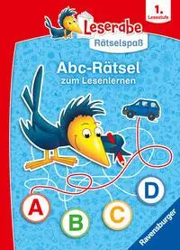 Cover: 9783473488834 | Leserabe Rätselspaß - Abc-Rätsel zum Lesenlernen (1. Lesestufe) | Volk