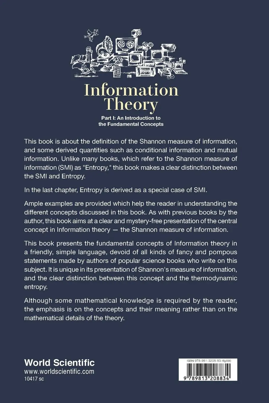 Rückseite: 9789813208834 | INFORMATION THEORY (P1) | Ben-Naim Arieh | Taschenbuch | Englisch