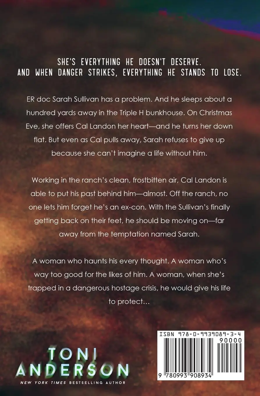Rückseite: 9780993908934 | Her Risk To Take | A Western Romantic Suspense Christmas Novella