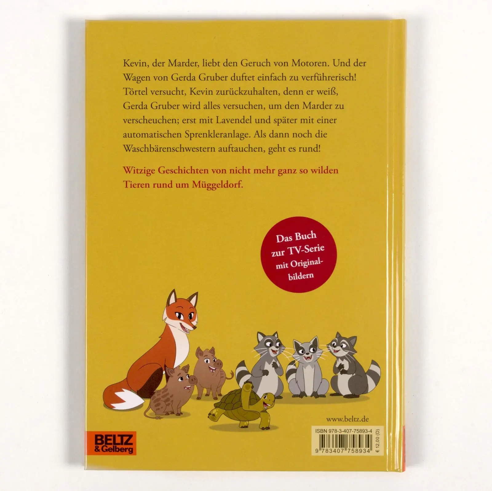Rückseite: 9783407758934 | Törtel. Marder-Alarm | Das Buch zur TV-Serie | Wieland Freund | Buch