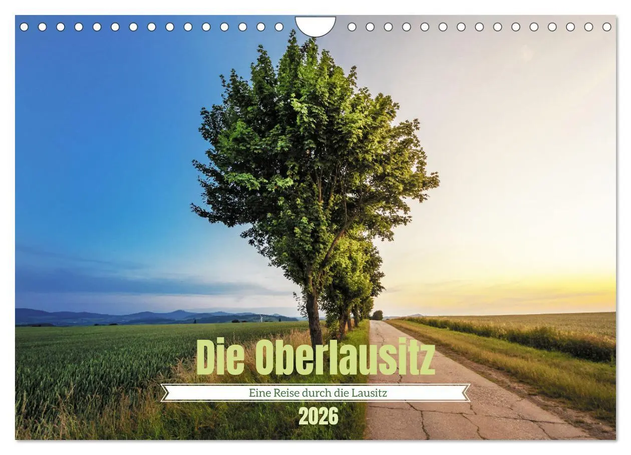 Cover: 9783457568934 | Die Oberlausitz (Wandkalender 2026 DIN A4 quer), CALVENDO...