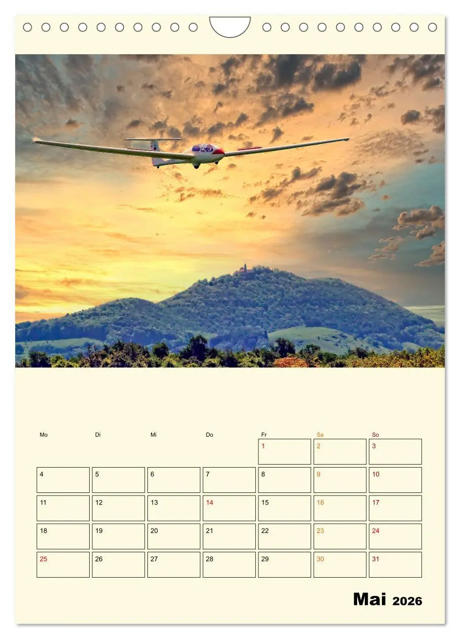 Bild: 9783516348934 | Segelfliegen - dem Himmel ganz nah (Wandkalender 2026 DIN A4 hoch),...