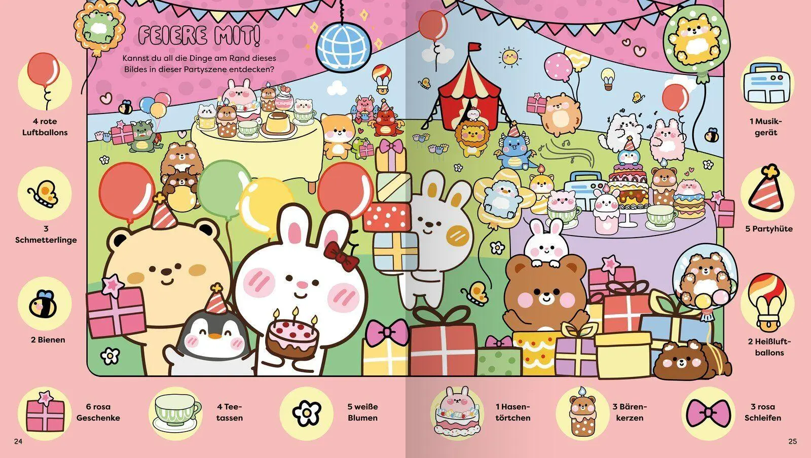 Bild: 9783741528934 | Cupcakes Kawaii - Mal-und Rätselbuch | Bruce Em | Taschenbuch | 48 S.