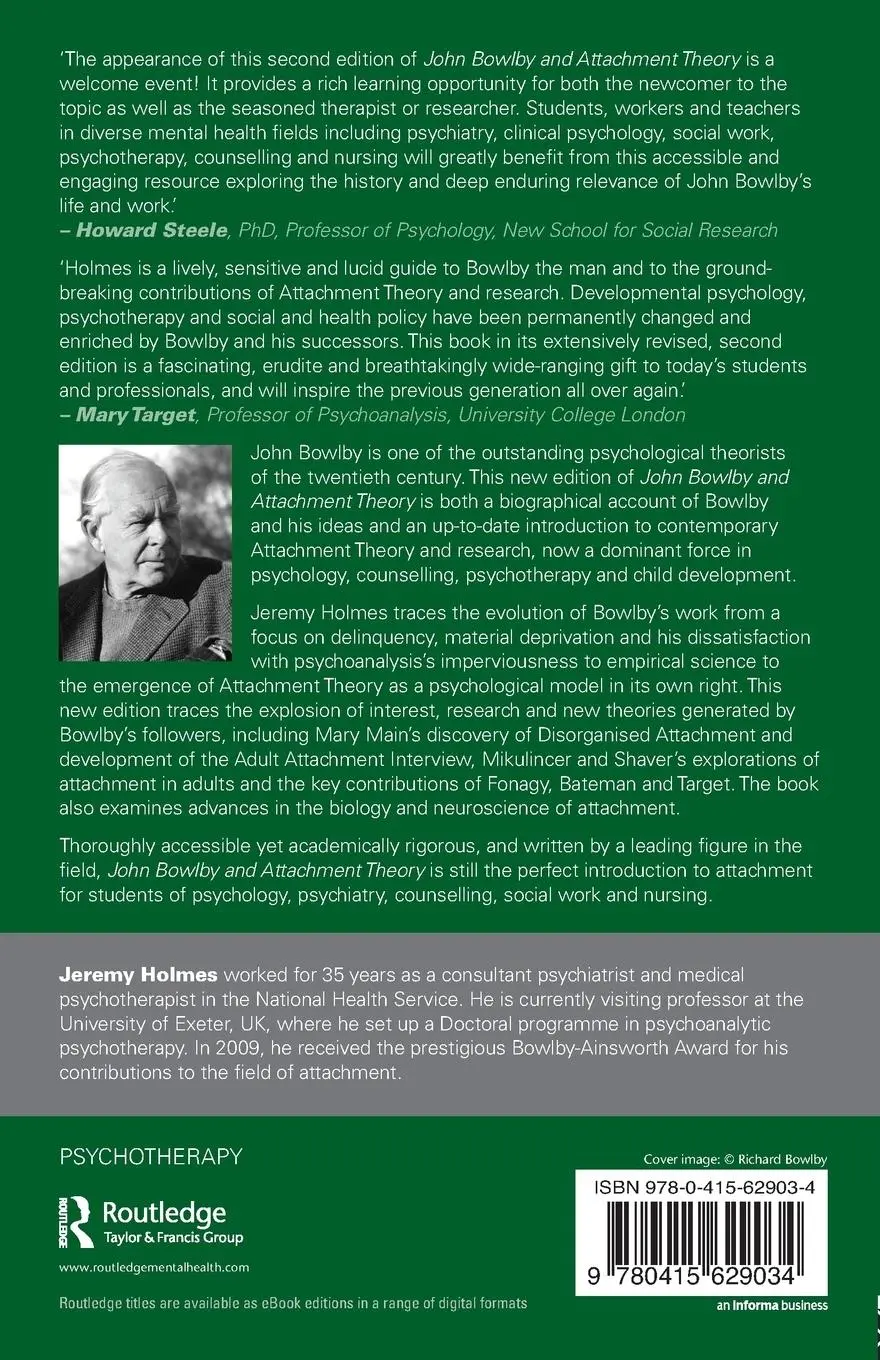 Rückseite: 9780415629034 | John Bowlby and Attachment Theory | Jeremy Holmes | Taschenbuch | 2014