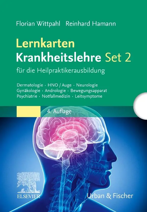 Cover: 9783437589034 | Lernkarten Krankheitslehre Set 2 für die Heilpraktikerausbildung | Box