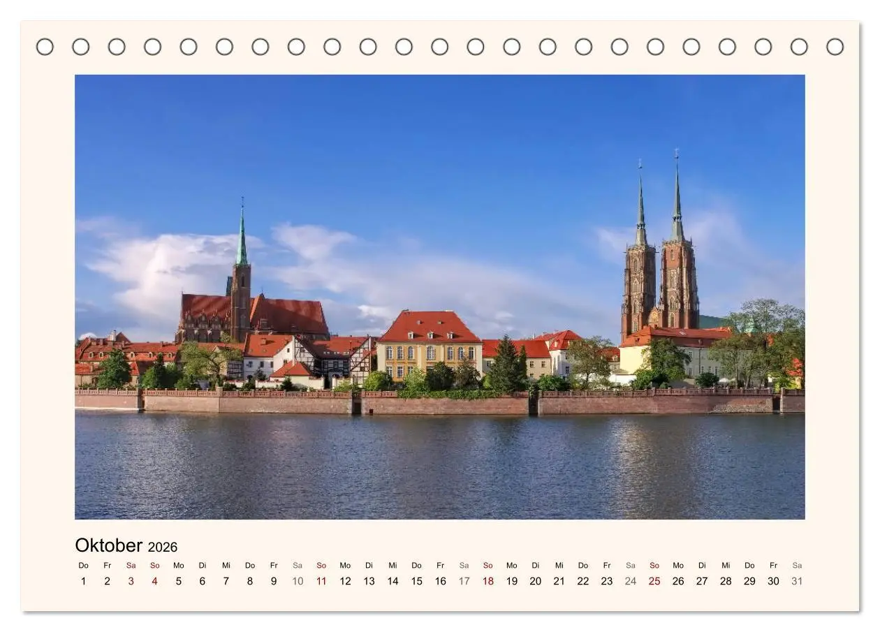 Bild: 9783457909034 | Breslau - Schlesiens Herz an der Oder (Tischkalender 2026 DIN A5...