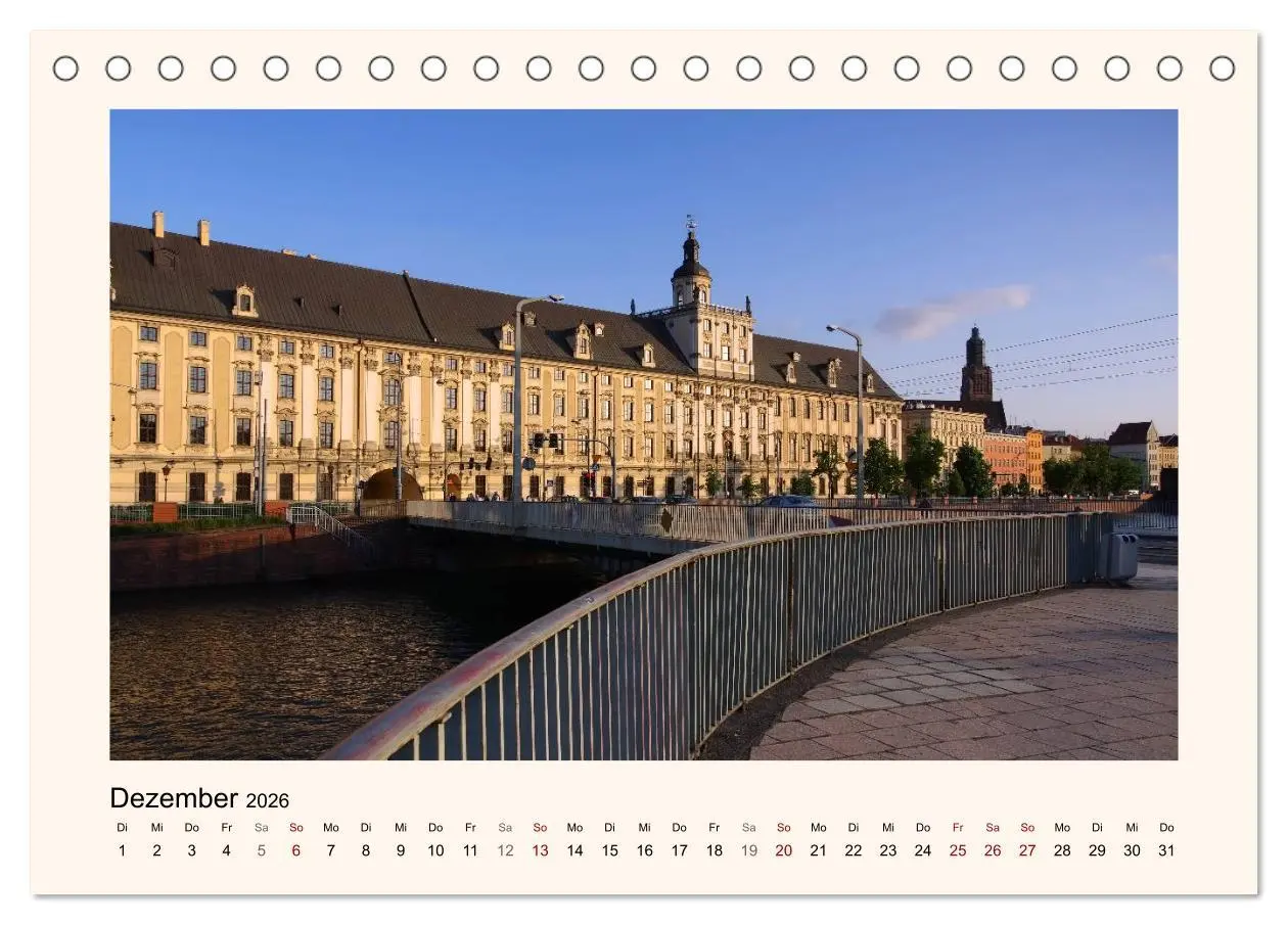 Bild: 9783457909034 | Breslau - Schlesiens Herz an der Oder (Tischkalender 2026 DIN A5...