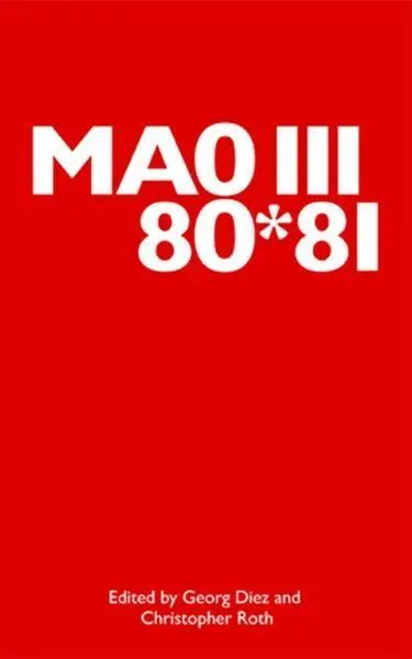 Cover: 9783905929034 | The 80*81 Book Collection 3 | MAO III | Georg Diez (u. a.) | Buch