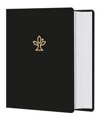 Cover: 9783920609034 | Die Bibel. Handschmeichler Ausgabe schwarz mit Schreibrand | Deutsche