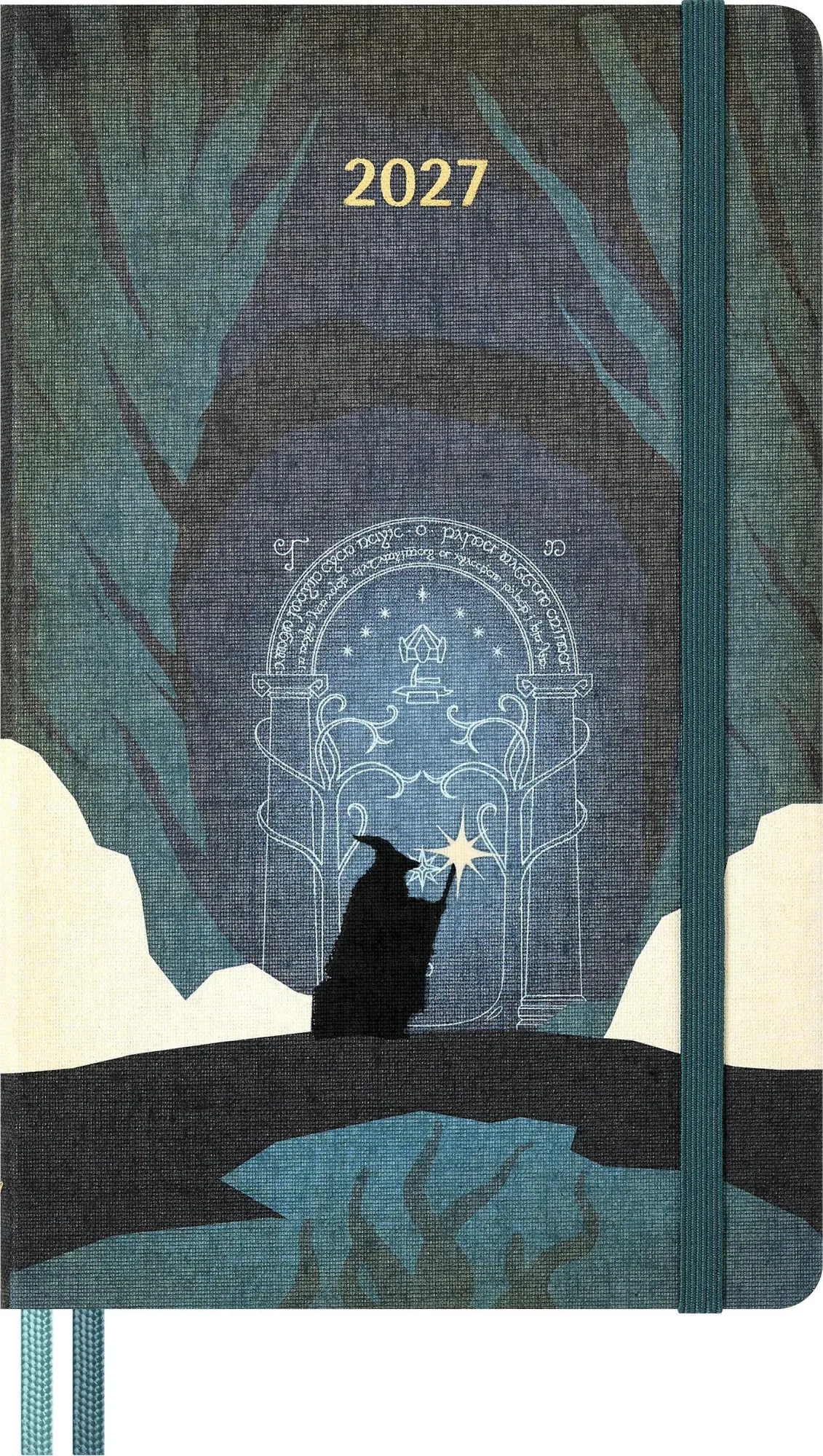 Cover: 8056999279134 | Moleskine 12 Monate Der Herr der Ringe Wochen-Notizkalender 2027,...
