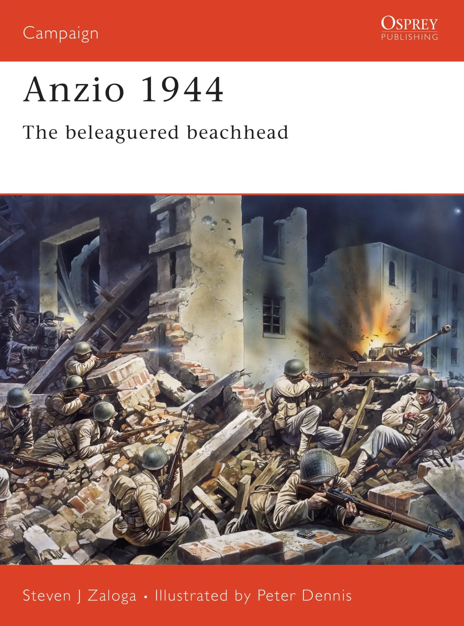Cover: 9781841769134 | Anzio 1944 | The Beleaguered Beachhead | Steven J Zaloga | Taschenbuch