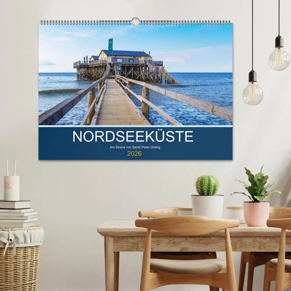 Bild: 9783457759134 | Nordseeküste Am Strand von Sankt Peter-Ording (Wandkalender 2026...