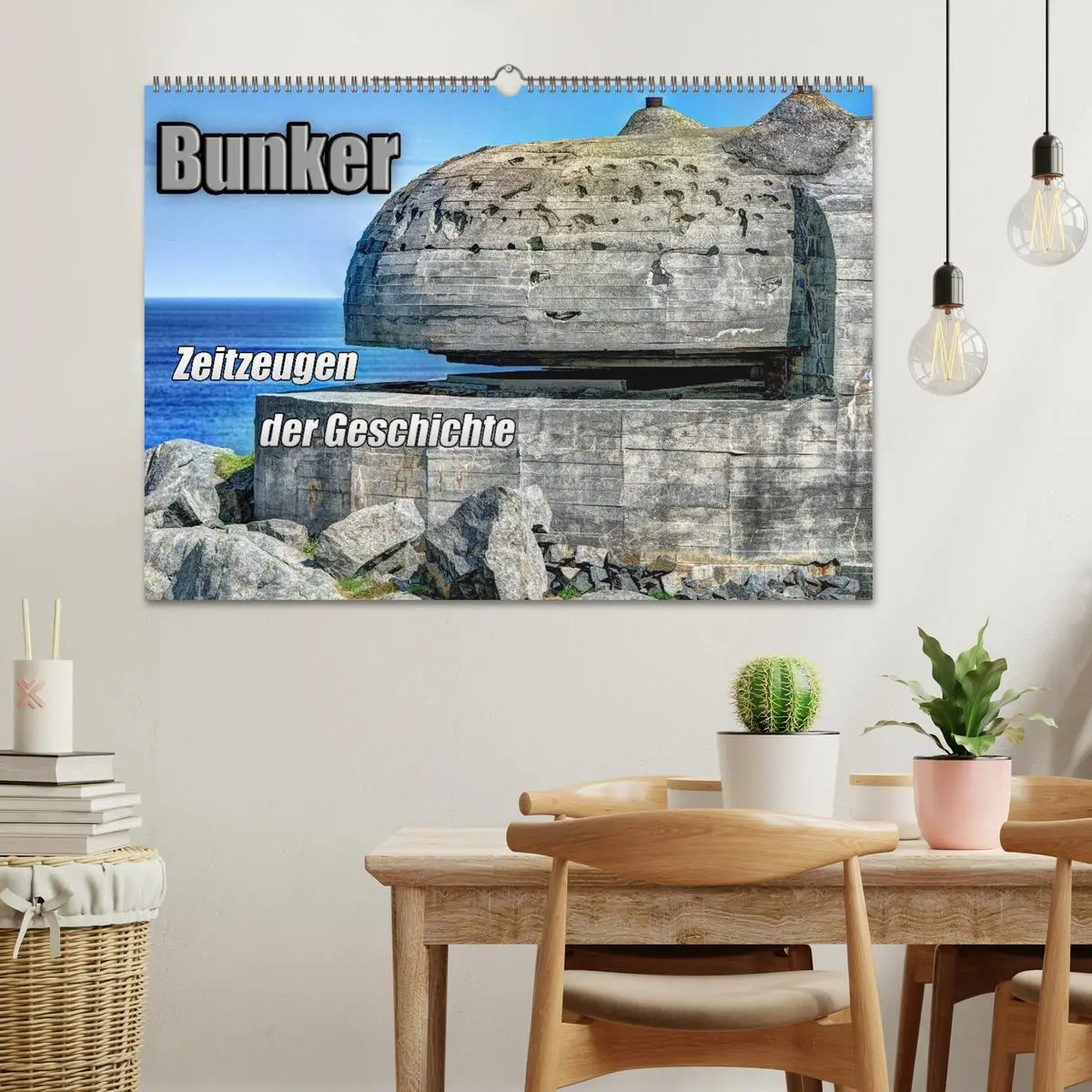Bild: 9783516089134 | Bunker Zeitzeugen der Geschichte (Wandkalender 2026 DIN A2 quer),...