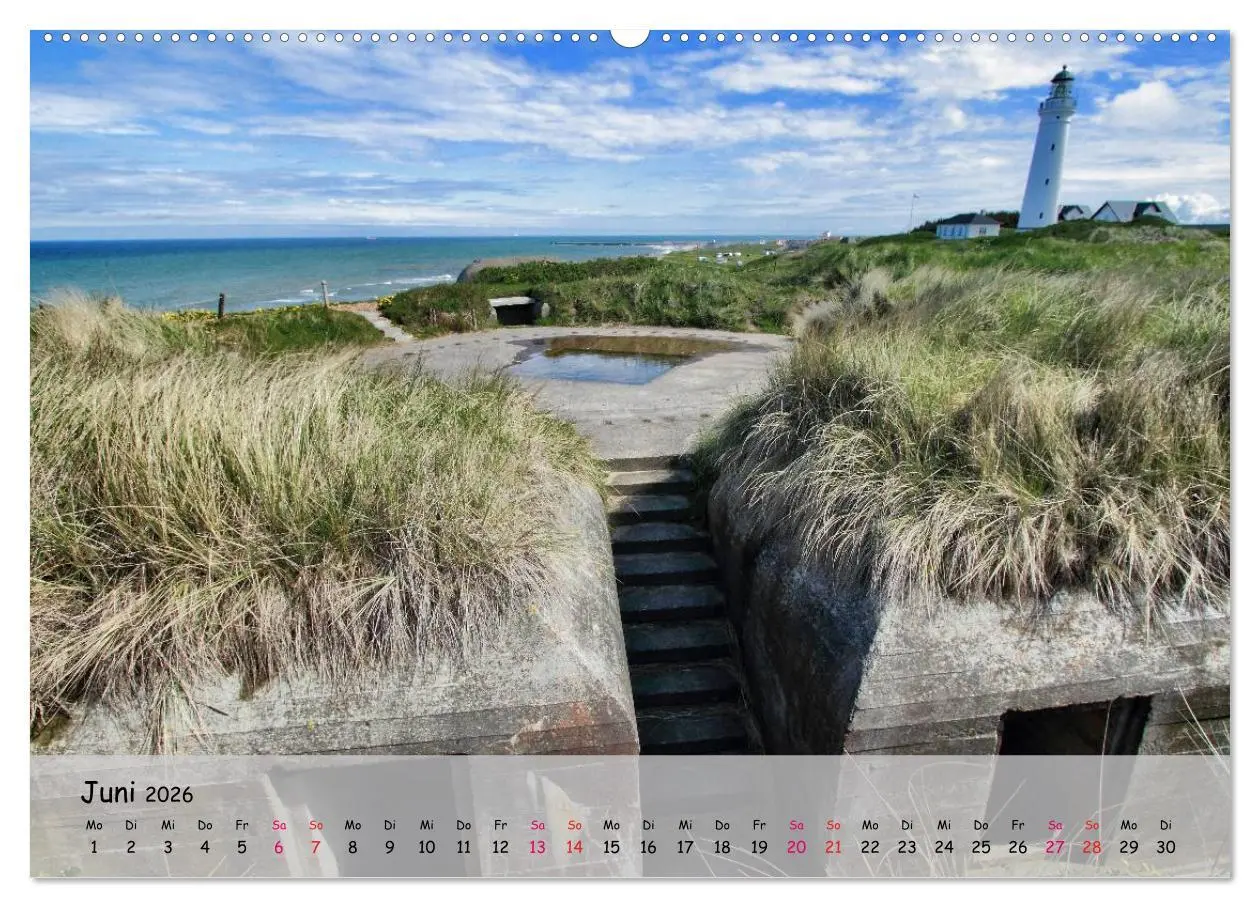 Bild: 9783516089134 | Bunker Zeitzeugen der Geschichte (Wandkalender 2026 DIN A2 quer),...