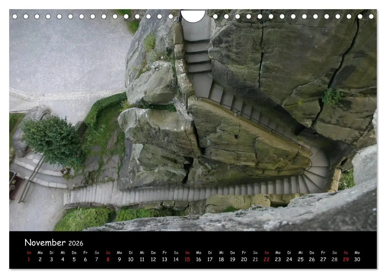 Bild: 9783516229134 | Die Externsteine (Wandkalender 2026 DIN A4 quer), CALVENDO...