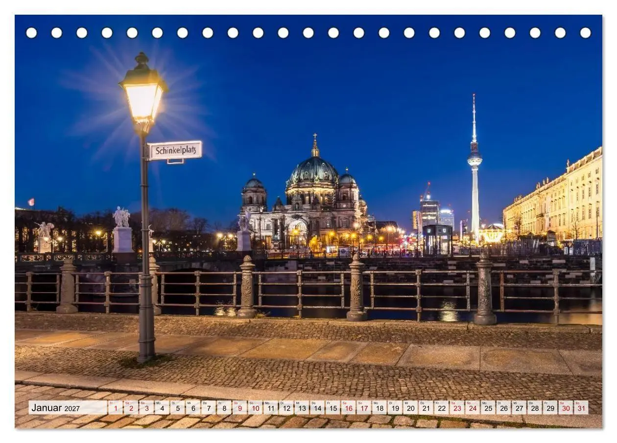 Bild: 9783516779134 | Berlin - Faszination bei Tag und Nacht (Tischkalender 2027 DIN A5...
