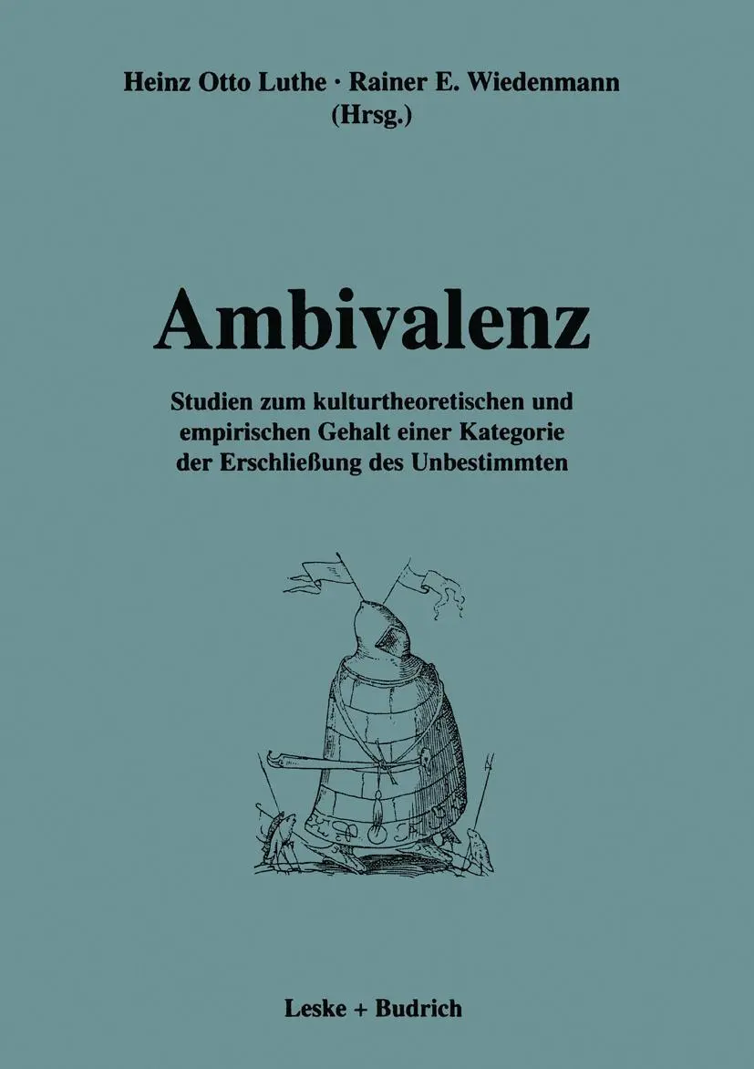 Cover: 9783810019134 | Ambivalenz | Rainer Wiedenmann (u. a.) | Taschenbuch | 248 S. | 1997