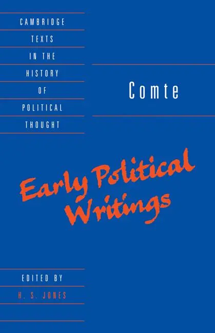 Cover: 9780521469234 | Comte | Early Political Writings | Auguste Comte | Taschenbuch | 2010