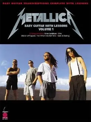 Cover: 9780895249234 | Metallica: Easy Guitar with Lessons, Volume 1 | Cherry Lane Music