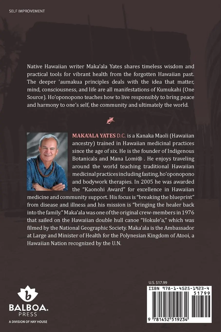 Rückseite: 9781452519234 | Na'auao Ola Hawaii | Hawaiian Principles and Practices of Being Well