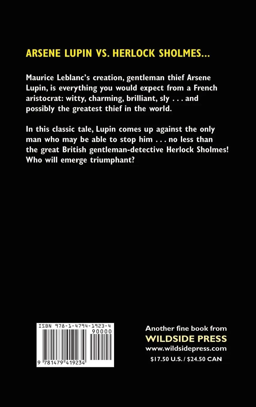 Rückseite: 9781479419234 | Arsene Lupin Vs. Herlock Sholmes | Maurice Leblanc | Buch | Gebunden