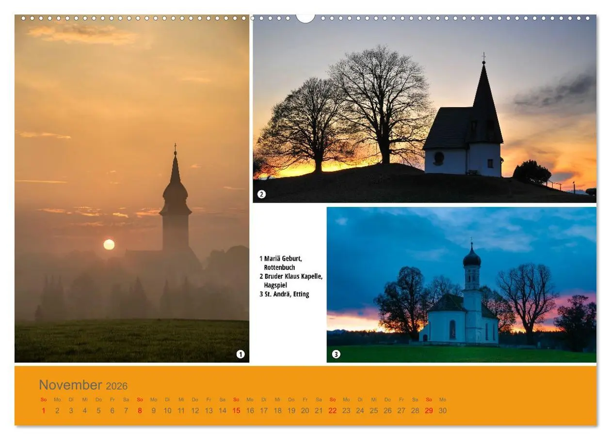 Bild: 9783457989234 | Kirchen und Kapellen als Ausflugsziele (hochwertiger Premium...