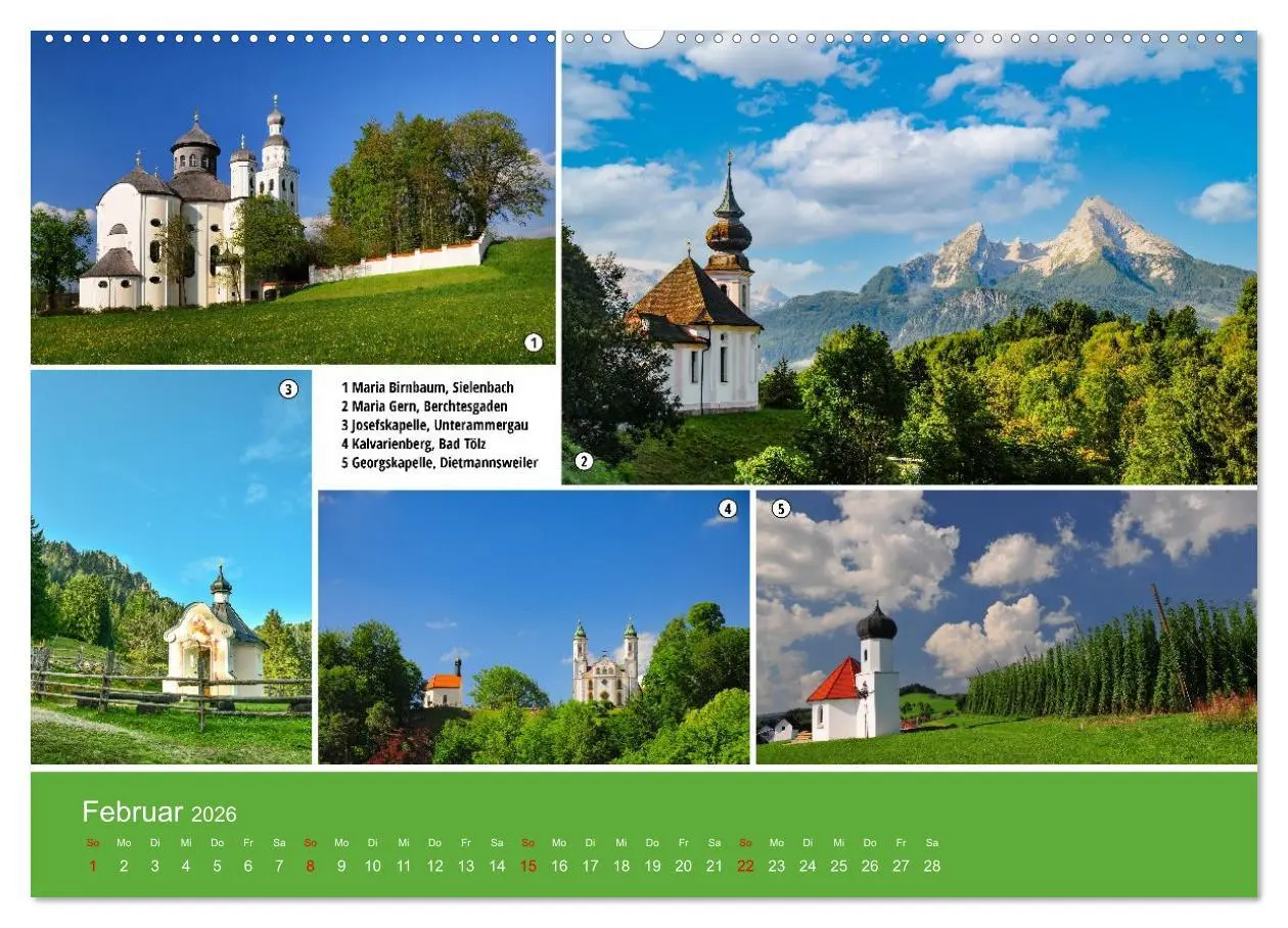 Bild: 9783457989234 | Kirchen und Kapellen als Ausflugsziele (hochwertiger Premium...