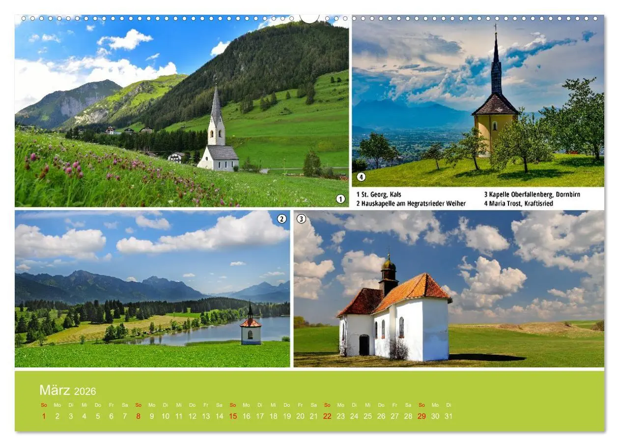 Bild: 9783457989234 | Kirchen und Kapellen als Ausflugsziele (hochwertiger Premium...