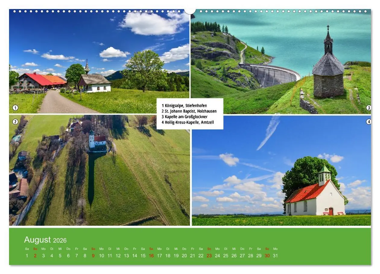 Bild: 9783457989234 | Kirchen und Kapellen als Ausflugsziele (hochwertiger Premium...