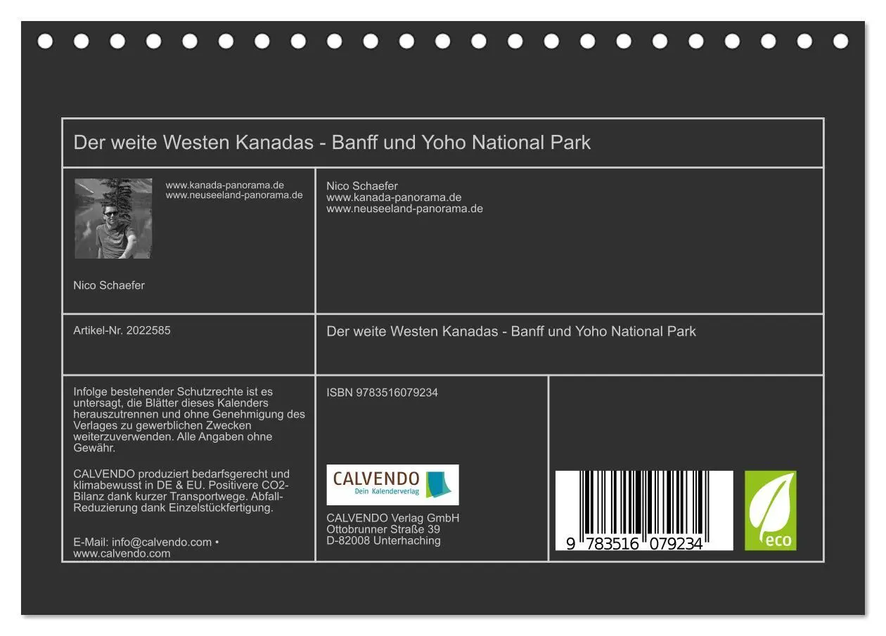 Bild: 9783516079234 | Der weite Westen Kanadas - Banff und Yoho National Park...